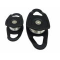 Hot Forged Small Aluminum Pulley For 13mm and 16mm Rope